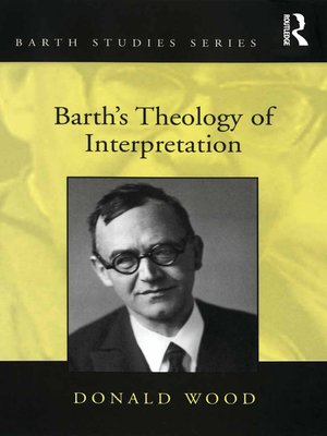 cover image of Barth's Theology of Interpretation